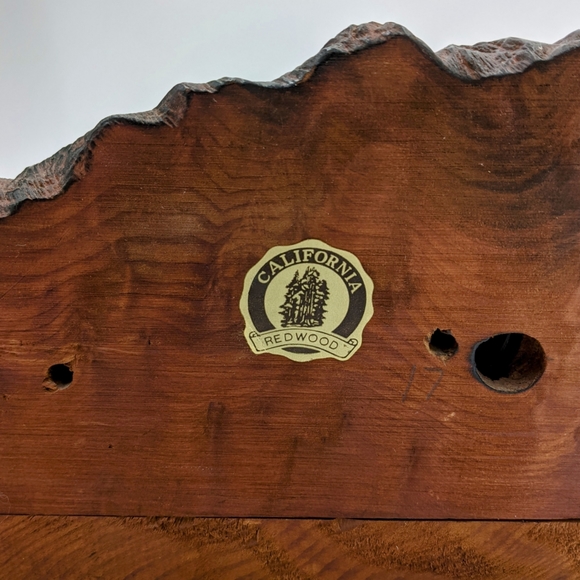 ✨SOLD✨ VTG Redwood Barometer W Germany Handmade - Picture 5 of 6